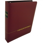 1" RING TURNED-EDGE BINDER, CORPORATE DOCUMENTS