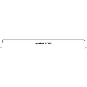 NOMINATIONS  tab